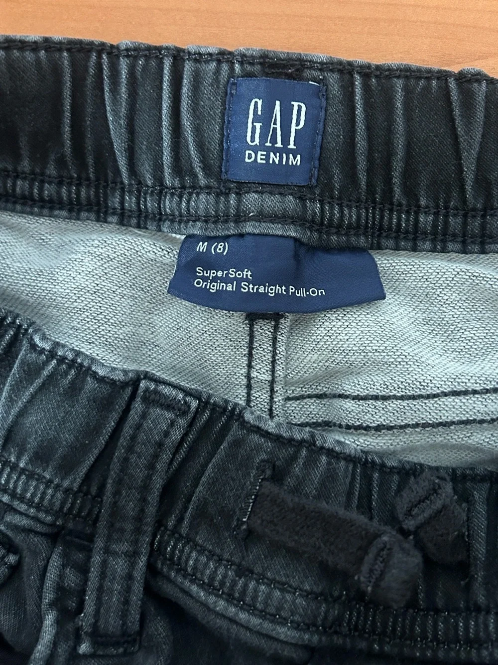 GAP Denim black Pull-On Jeans